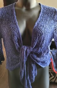 Westport Pointelle Sweater size Large